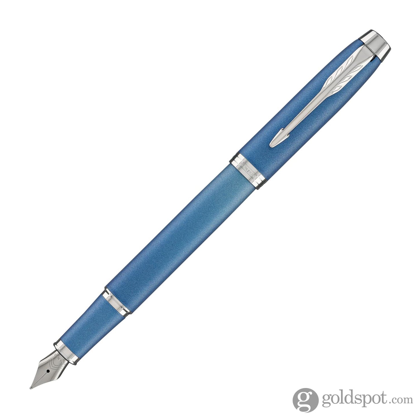 Parker IM Writing Rituals Fountain Pen in Peaceful Blue Gradient with Chrome Trim Fountain Pen