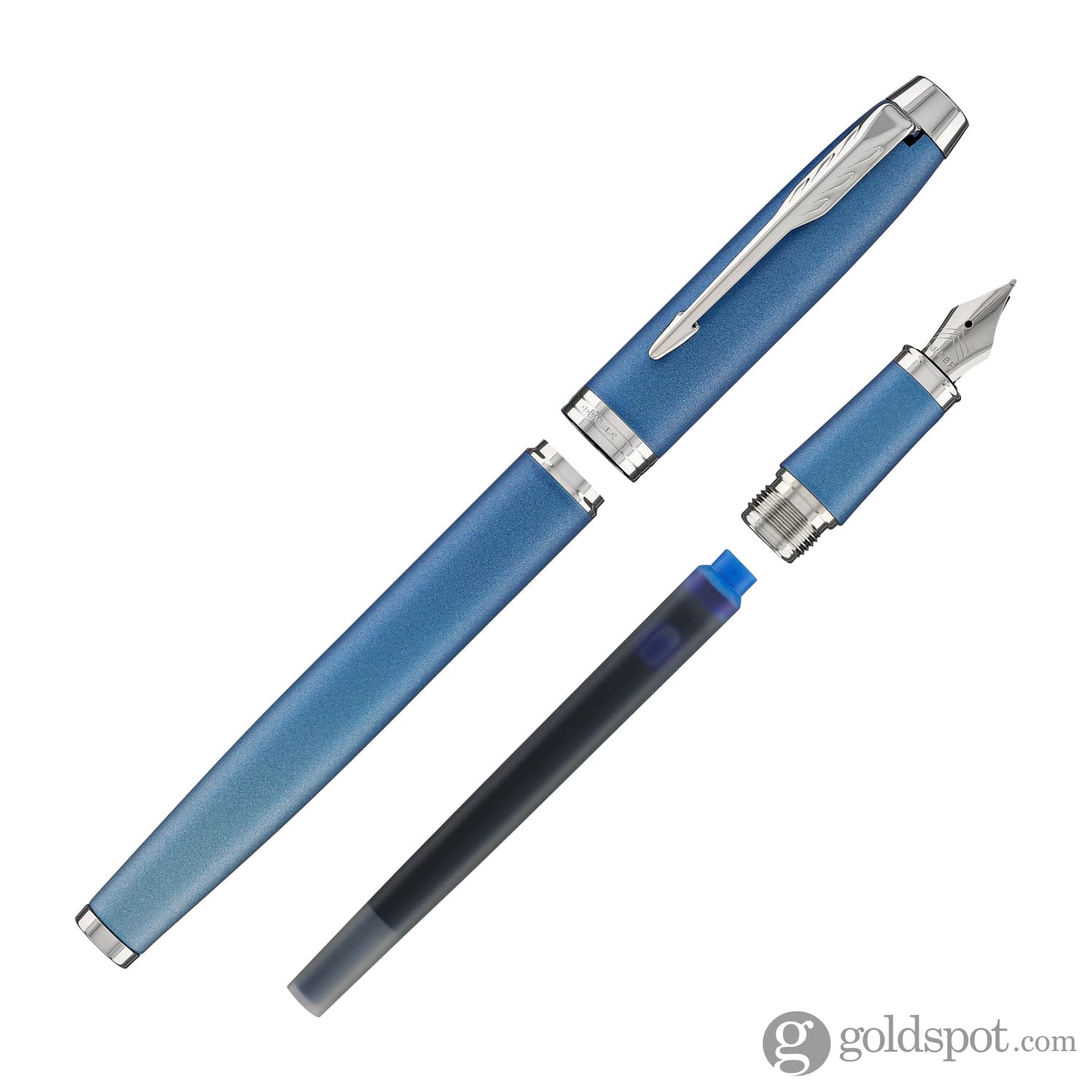 Parker IM Writing Rituals Fountain Pen in Peaceful Blue Gradient