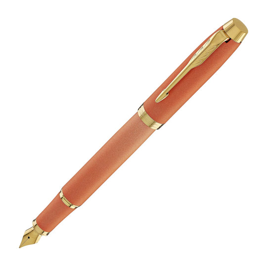 Parker IM Writing Rituals Fountain Pen in Uplifting Orange Gradient with Gold Trim