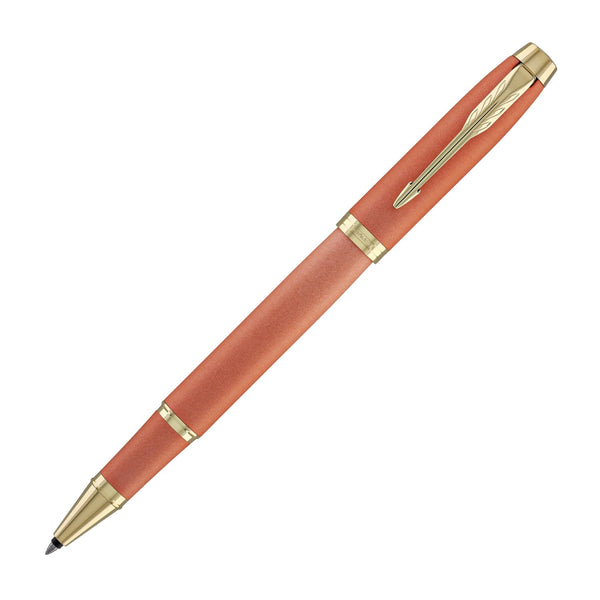 Parker IM Writing Rituals Rollerball Pen in Uplifting Orange Gradient with Gold Trim Rollerball Pen