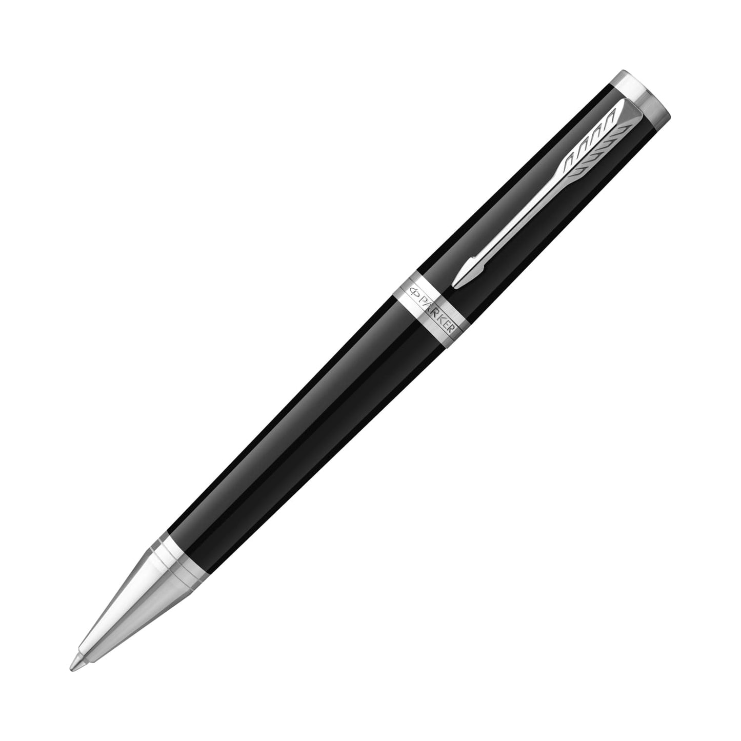 Parker Ingenuity Ballpoint Pen in Black with Chrome Trim Ballpoint Pen