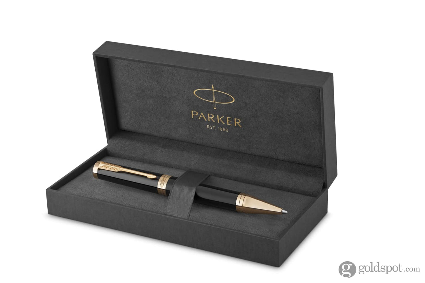 Parker Ingenuity Ballpoint Pen in Black with Gold Trim Ballpoint Pen
