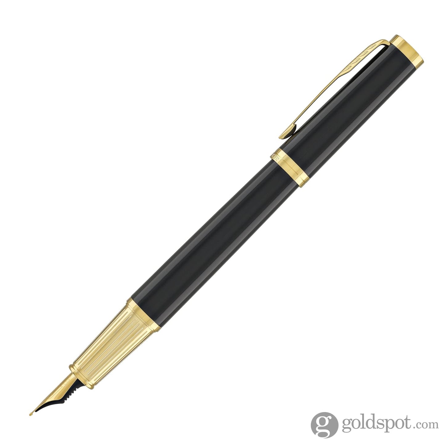 Parker Ingenuity Fountain Pen in Black with Gold Trim Fountain Pen