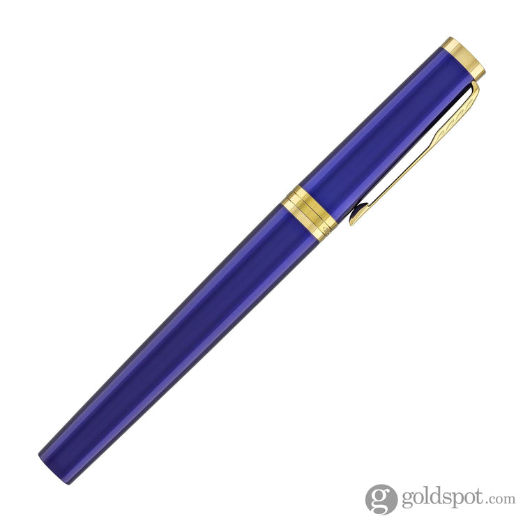 Parker Ingenuity Fountain Pen in Blue with Gold Trim Fountain Pen