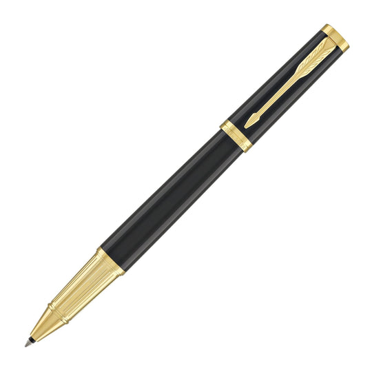 Parker Ingenuity Rollerball Pen in Black with Gold Trim