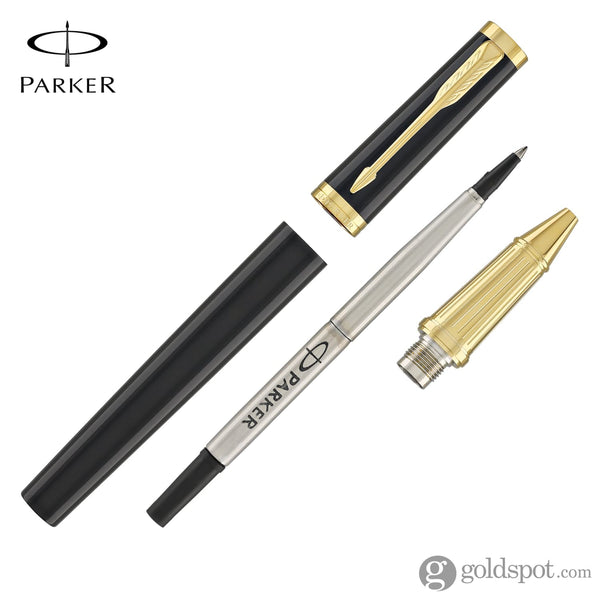 Parker Ingenuity Rollerball Pen in Black with Gold Trim Rollerball Pen