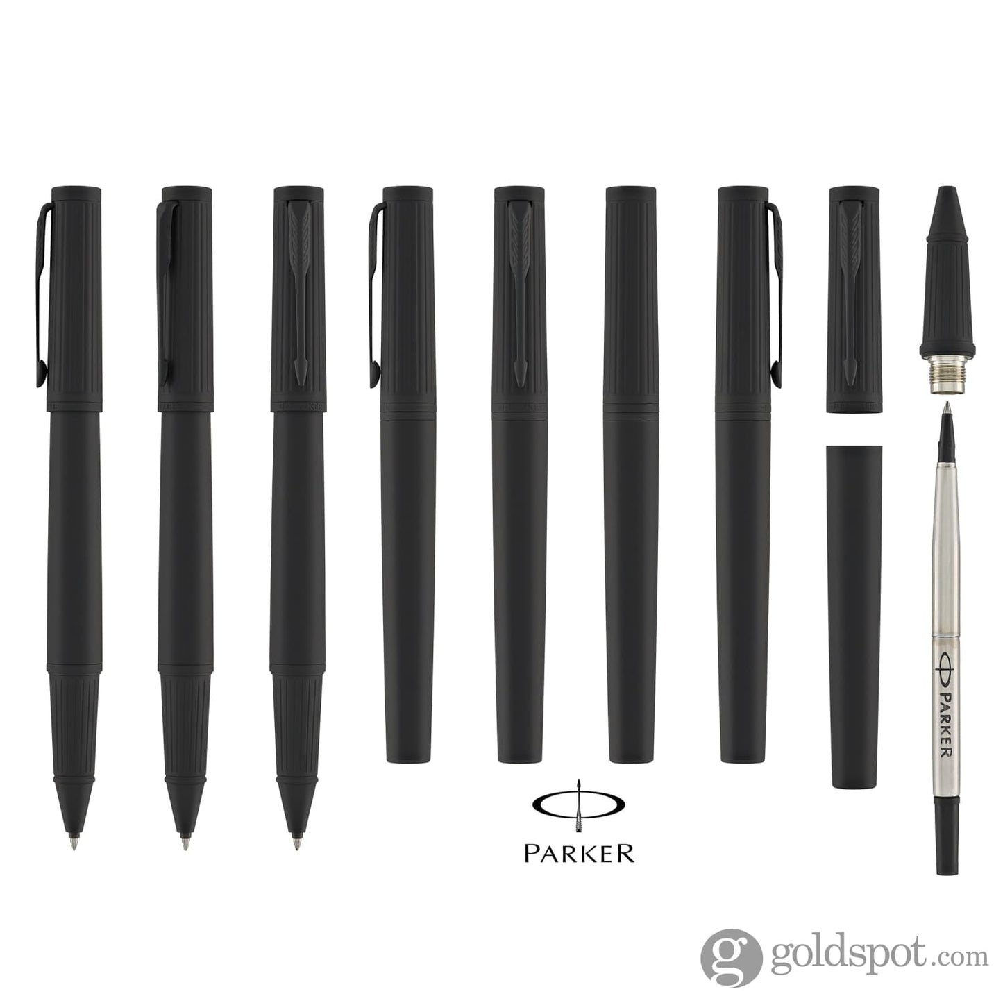 Parker Ingenuity Rollerball Pen in Black with Black Trim Rollerball Pen