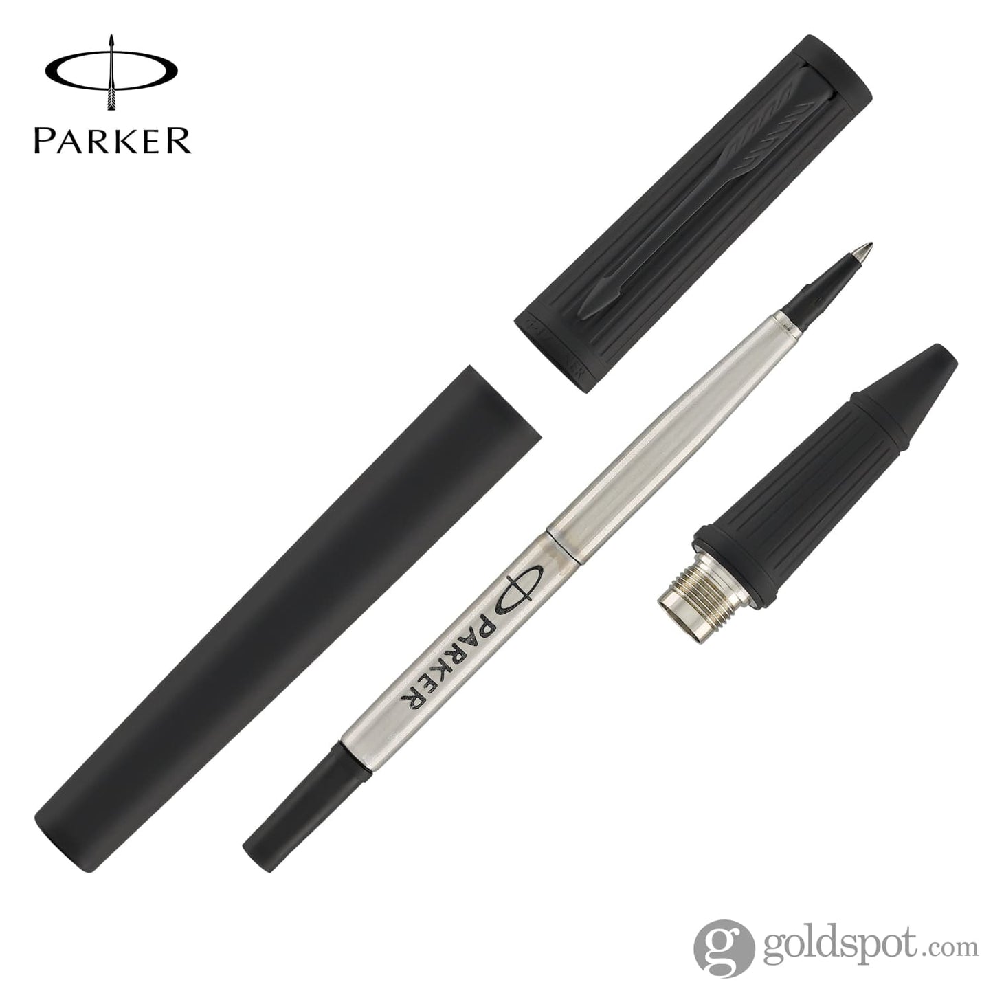 Parker Ingenuity Rollerball Pen in Black with Black Trim Rollerball Pen