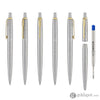 Parker Jotter 70th Anniversary Ballpoint Pen in Stainless Steel with Gold Trim - Medium Point Ballpoint Pens