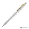 Parker Jotter 70th Anniversary Ballpoint Pen in Stainless Steel with Gold Trim - Medium Point Ballpoint Pens