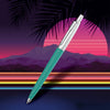 Parker Jotter 80’s Retrowave Turquoise & Green Pen Set - Special Edition Ballpoint Pens