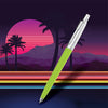 Parker Jotter 80’s Retrowave Turquoise & Green Pen Set - Special Edition Ballpoint Pens