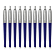 Parker Jotter Ballpoint Pen in Blue Barrel - Pack of 10