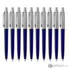 Parker Pack of 10 Jotter Ballpoint Pen in Blue Barrel - Pack of 10 Ballpoint Pen