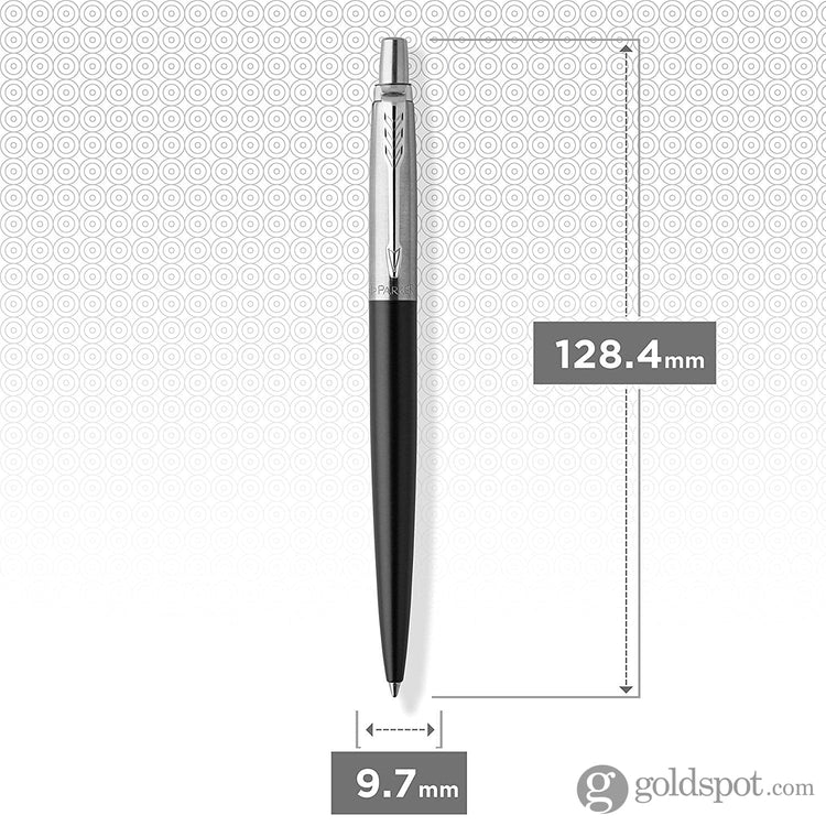 Parker Jotter Ballpoint Pen in Bond Street Black with Chrome Trim Ballpoint Pens