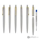 Parker Jotter Ballpoint Pen in Classic Stainless Steel with Gold Trim Ballpoint Pens