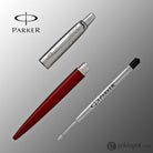 Parker Jotter Ballpoint Pen in Kensington Red Chrome Trim Ballpoint Pen