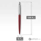 Parker Jotter Ballpoint Pen in Kensington Red Chrome Trim Ballpoint Pen