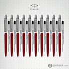 Parker Pack of 10 Jotter Ballpoint Pen in Red Barrel - Pack of 10 Ballpoint Pen