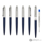 Parker Jotter Ballpoint Pen in Royal Blue Chrome Trim Ballpoint Pens