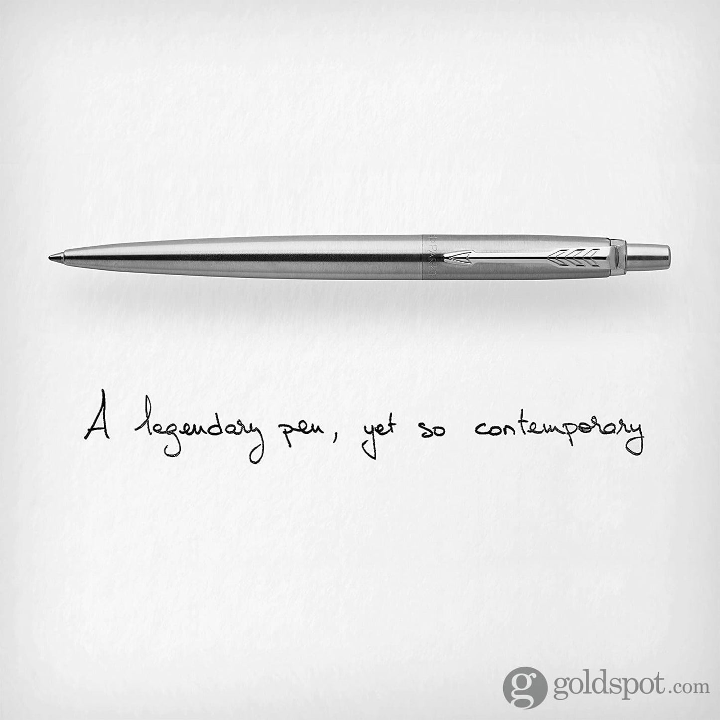 Parker Jotter Ballpoint Pen in Stainless Steel Chrome Trim Ballpoint Pen