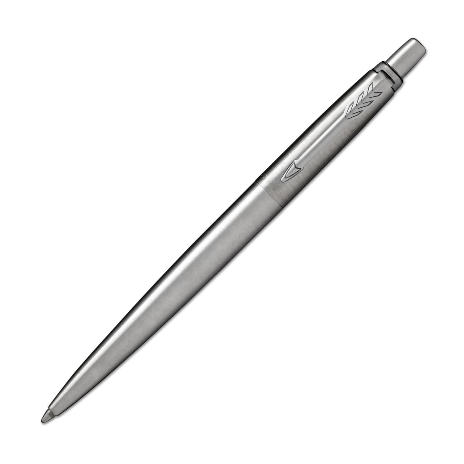 Parker Jotter Ballpoint Pen in Stainless Steel with Chrome Trim ...