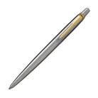 Parker Jotter Ballpoint Pen in Stainless Steel Gold Trim Ballpoint Pen