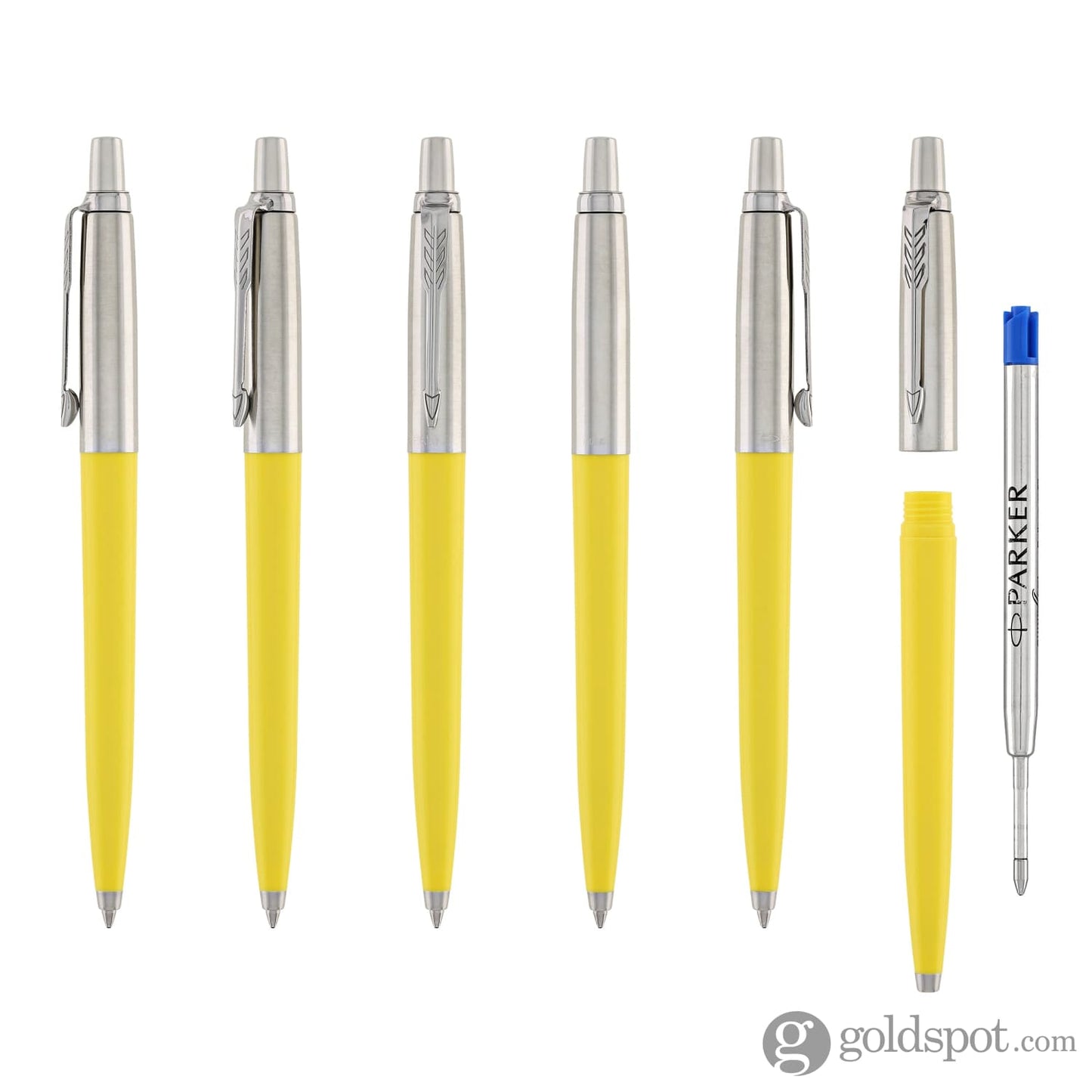 Parker Jotter Originals Ballpoint Pen Collection Medium Point Blue Ink 4 Count Pen