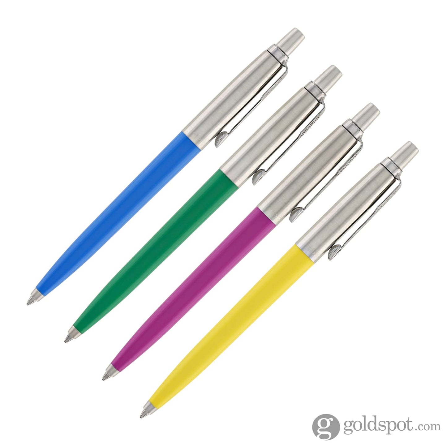 Parker Jotter Originals Ballpoint Pen Collection Medium Point Blue Ink 4 Count Pen