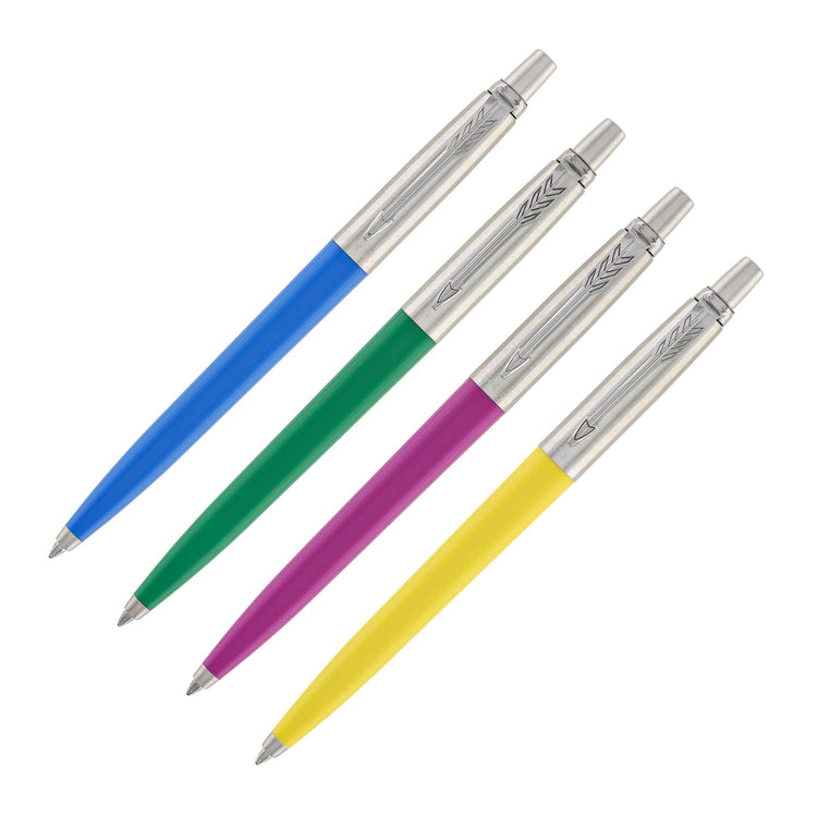 Parker Jotter Originals Ballpoint Pen Collection Medium Point Blue Ink 4 Count Pen