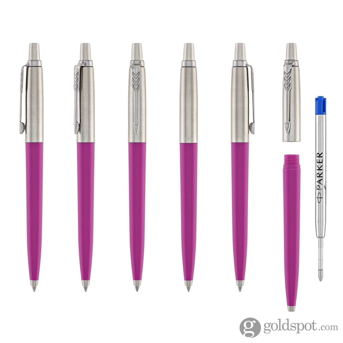 Parker Jotter Originals Ballpoint Pen Collection Medium Point Blue Ink 4 Count Pen