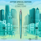 Parker Jotter Special Edition Miami Ballpoint Pen in Turquoise Ballpoint Pens