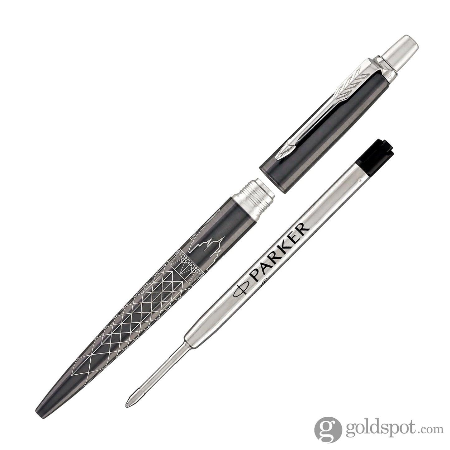 Parker Jotter Special Edition Paris Ballpoint Pen in Grey Ballpoint Pens