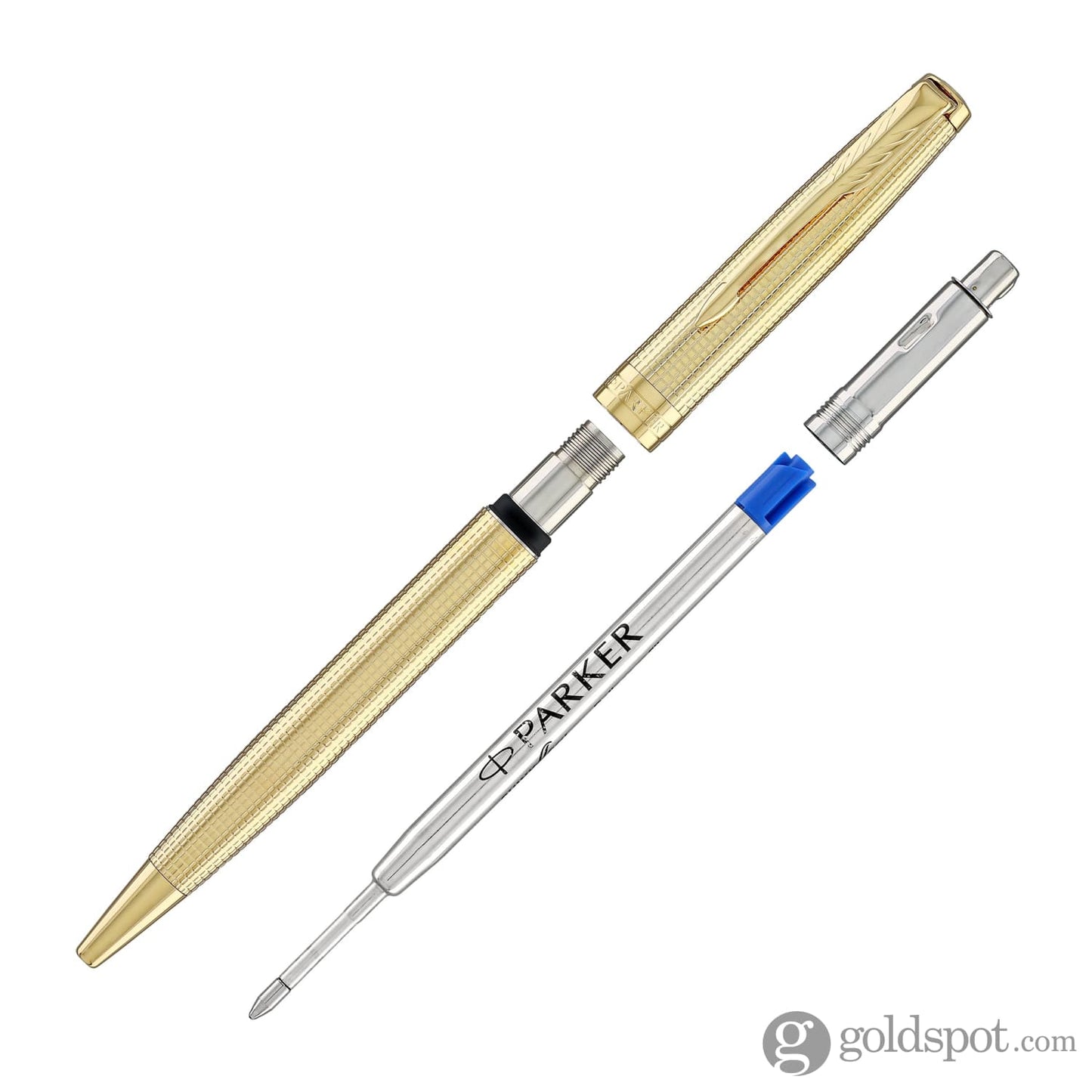 Parker Sonnet Premium Special Edition Ballpoint Pen in Ciselé Gold Ballpoint Pens