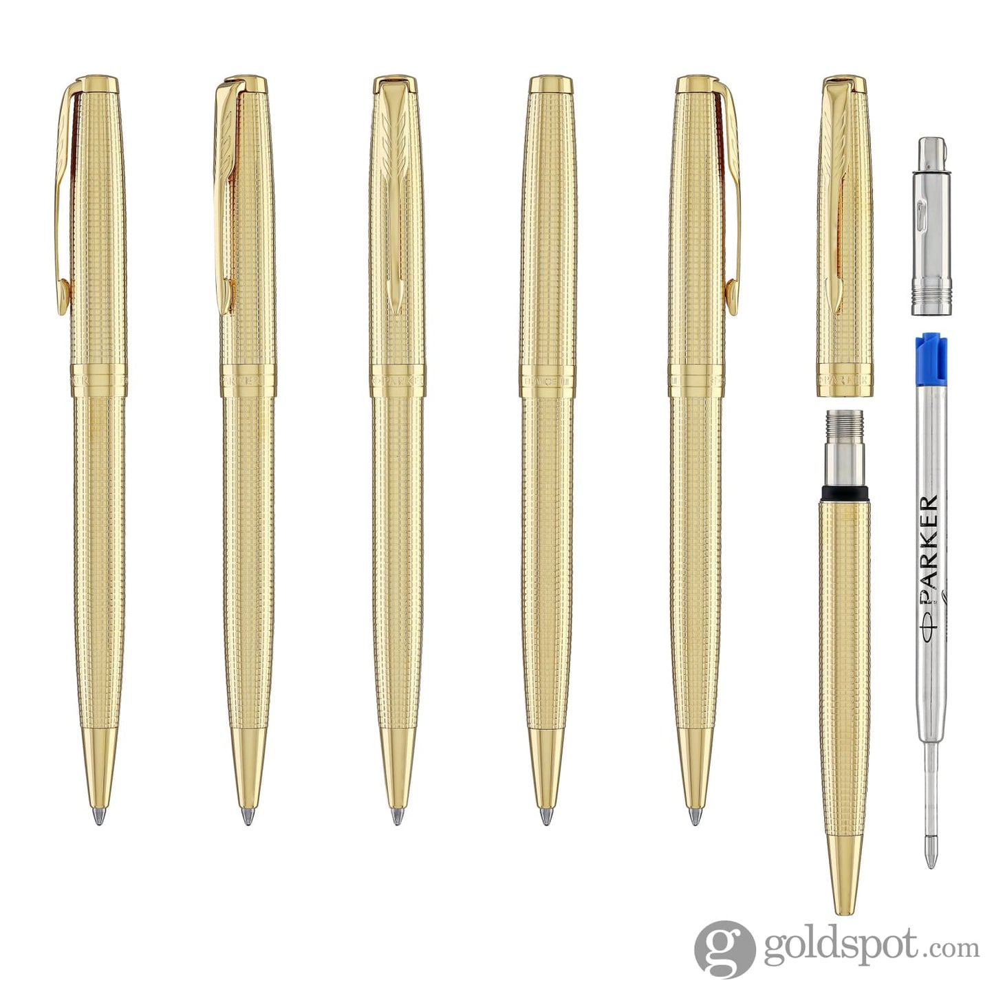 Parker Sonnet Premium Special Edition Ballpoint Pen in Ciselé Gold