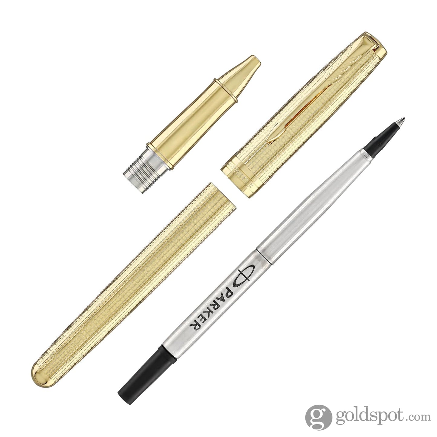 Parker Sonnet Premium Special Edition Rollerball Pen in Ciselé Gold Rollerball Pen