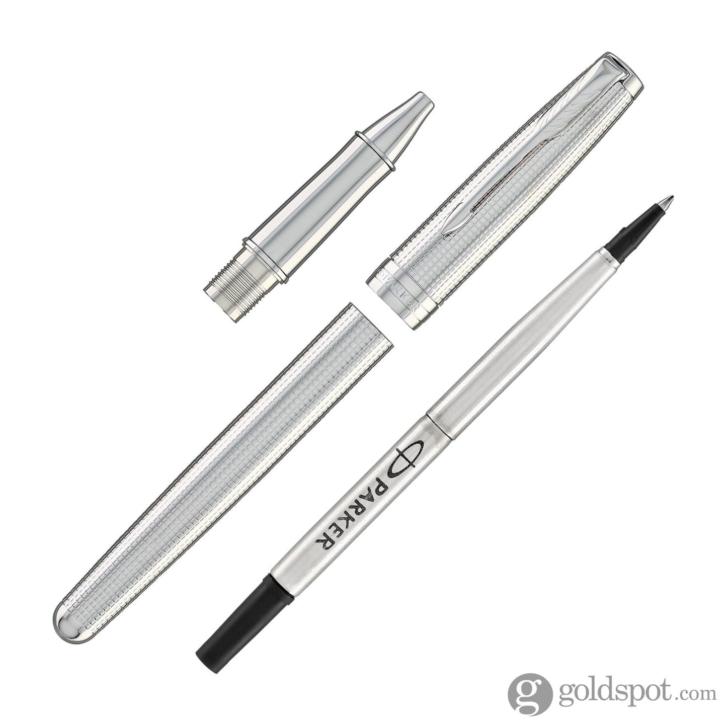 Parker Sonnet Premium Special Edition Rollerball Pen in Ciselé Palladium Rollerball Pen