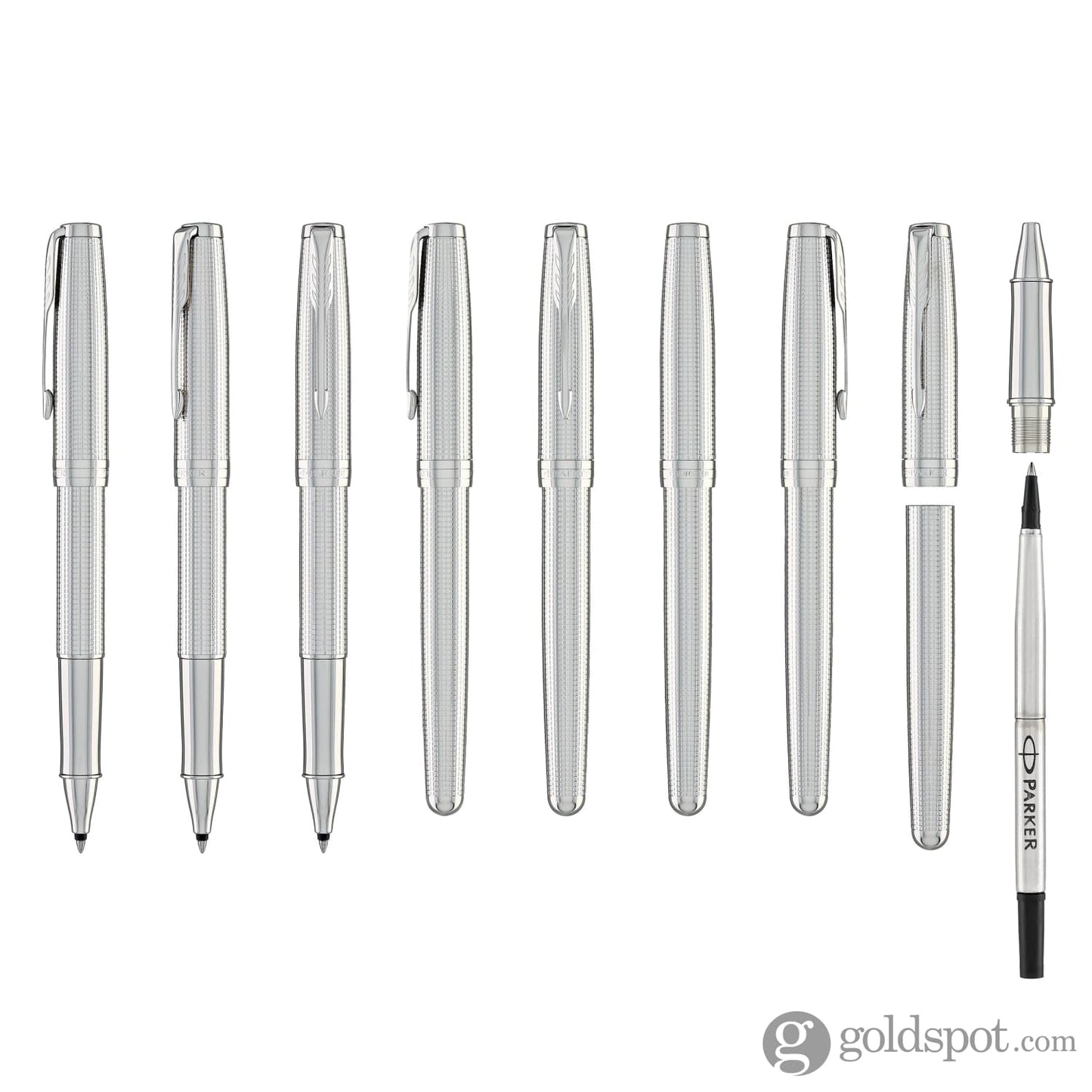 Parker Sonnet Premium Special Edition Rollerball Pen in Ciselé Palladium Rollerball Pen