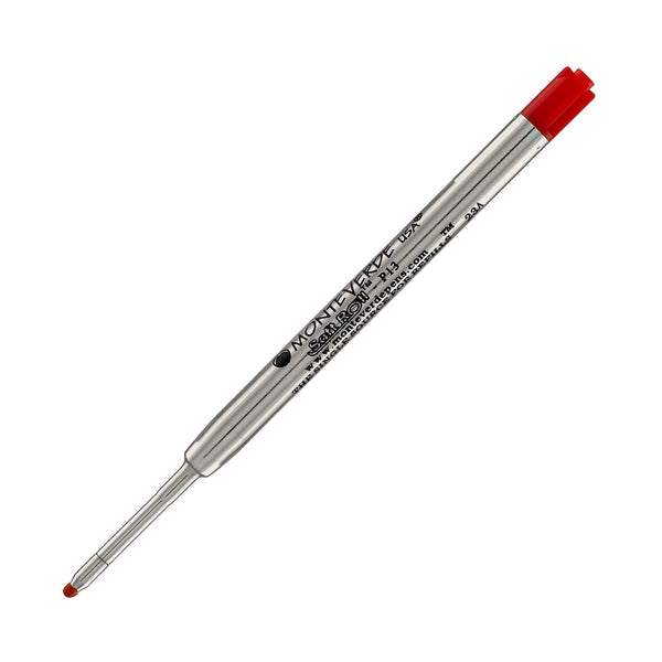 Parker Style Ballpoint Pen Refill in Red by Monteverde - Medium Point Ballpoint Pen Refills