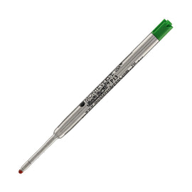 Parker Style Soft Roll Ballpoint Pen Refill in Green by Monteverde - Medium Point