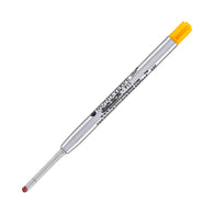 Parker Style Soft Roll Ballpoint Pen Refill in Orange by Monteverde - Fine Point