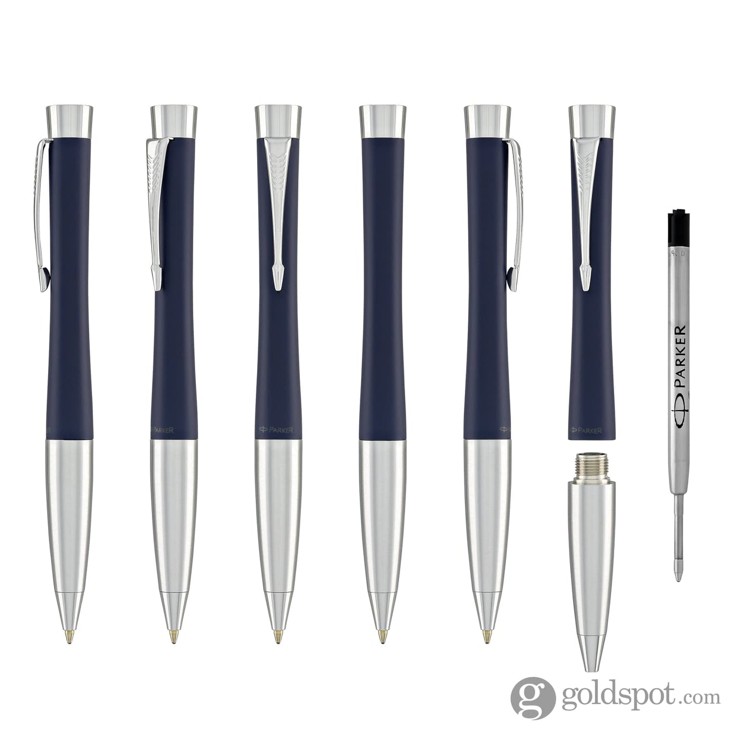 Parker Urban Ballpoint Pen in Matte Navy Blue Ballpoint Pens