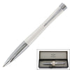 Parker Urban Ballpoint Pen in Metallic White Chiseled Ballpoint Pens