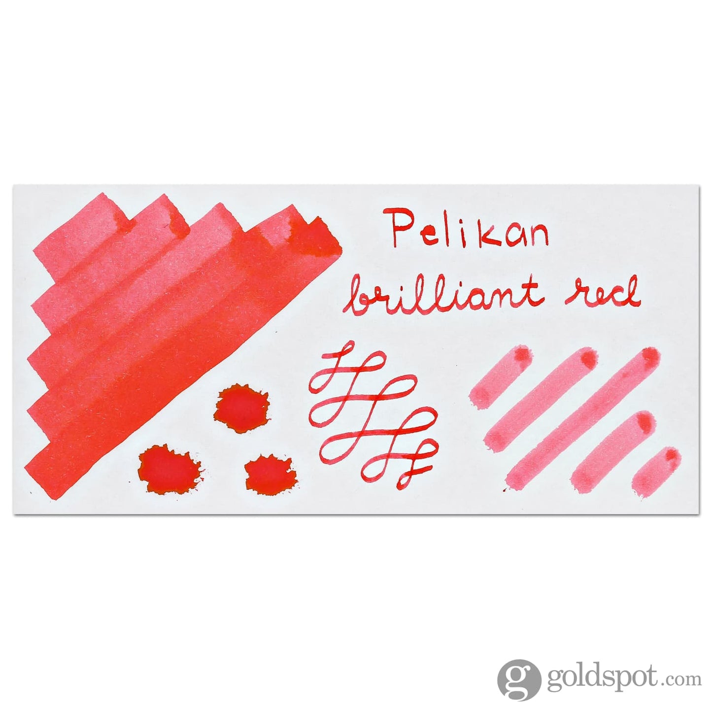 Pelikan 4001 Bottled Ink and Cartridges in Brilliant Red Bottled Ink