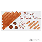 Pelikan 4001 Bottled Ink in Brilliant Brown - 30 mL Bottled Ink
