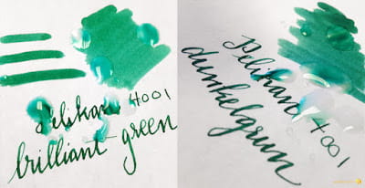 Introducing Pelikan 4001 Dunkelgrün Dark Green Ink