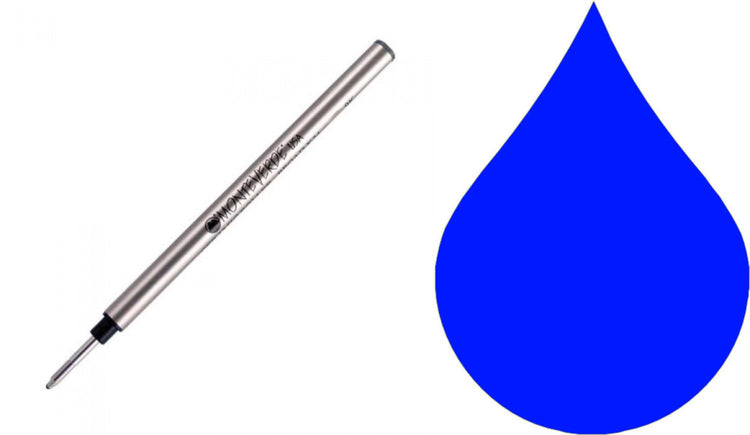 Pelikan Capless Ceramic Rollerball Refill by Monteverde in Blue Rollerball Refills