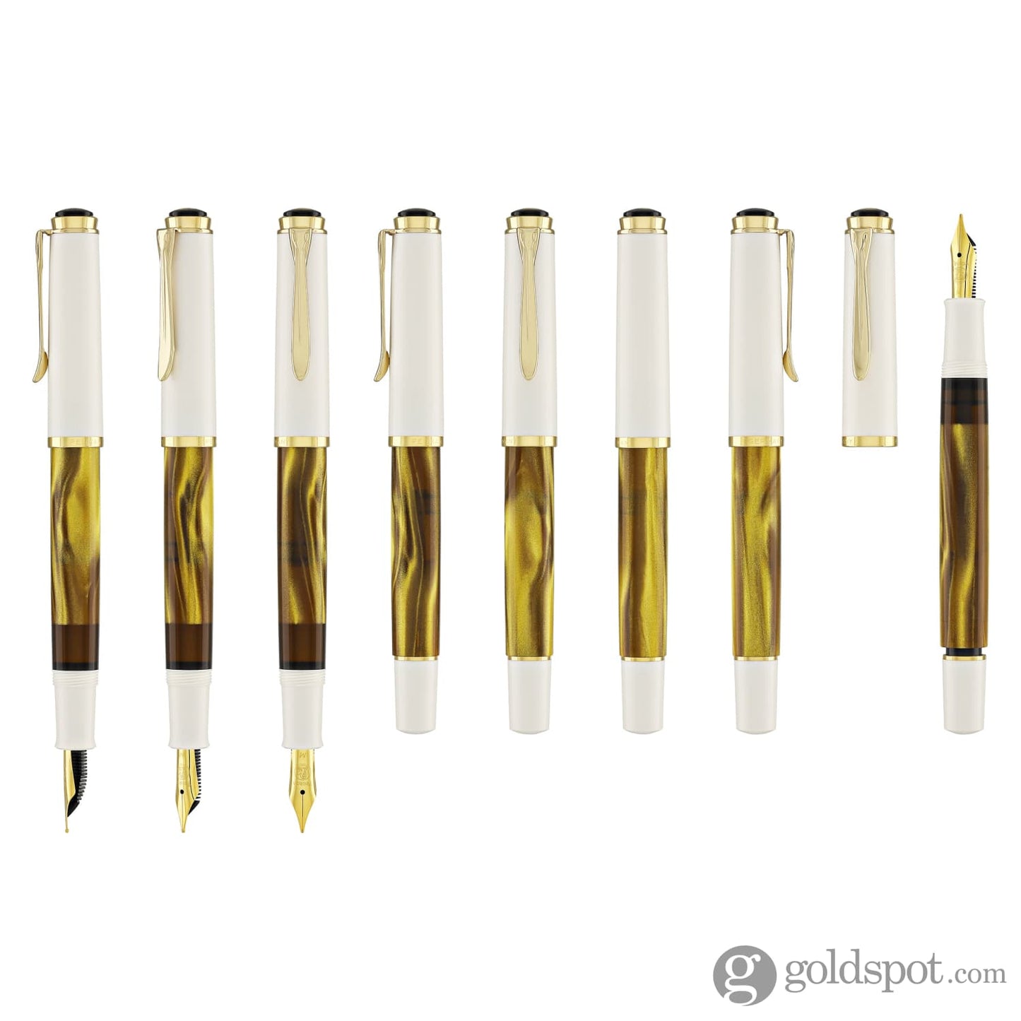 Pelikan Classic 200 Fountain Pen in Gold Marbled Fountain Pen