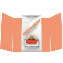 Pelikan Classic M200 Fountain Pen & Edelstein Ink Bottle in Apricot Achat 2025 Set