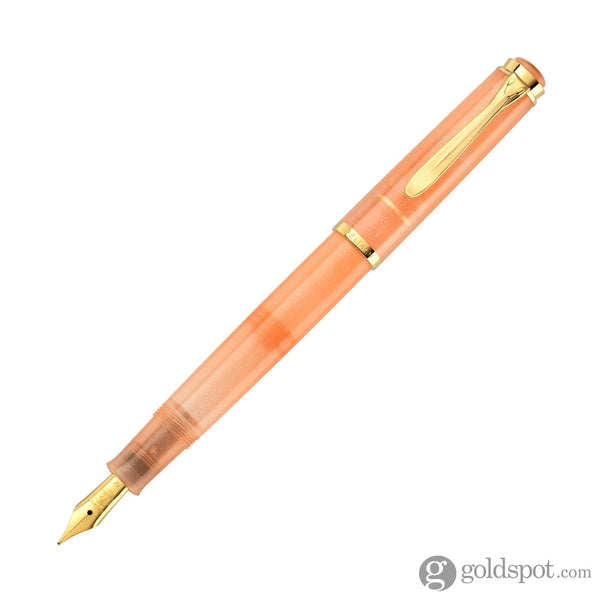 Pelikan Classic M200 Fountain Pen & Edelstein Ink Bottle in Apricot Achat 2025 Set Fountain Pen